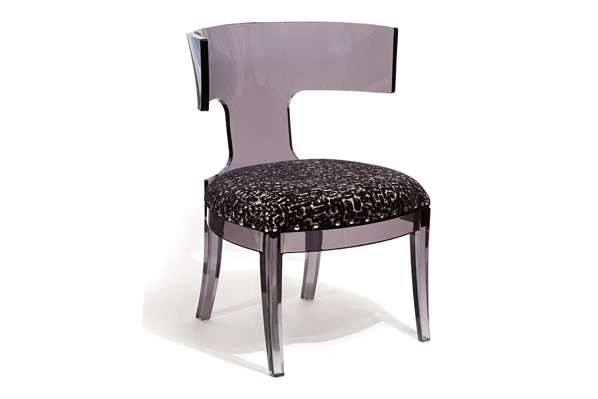 T-BACK OCCASIONAL CHAIR (BLACK)