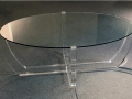 ARCO COFFEE TABLE (CLEAR)