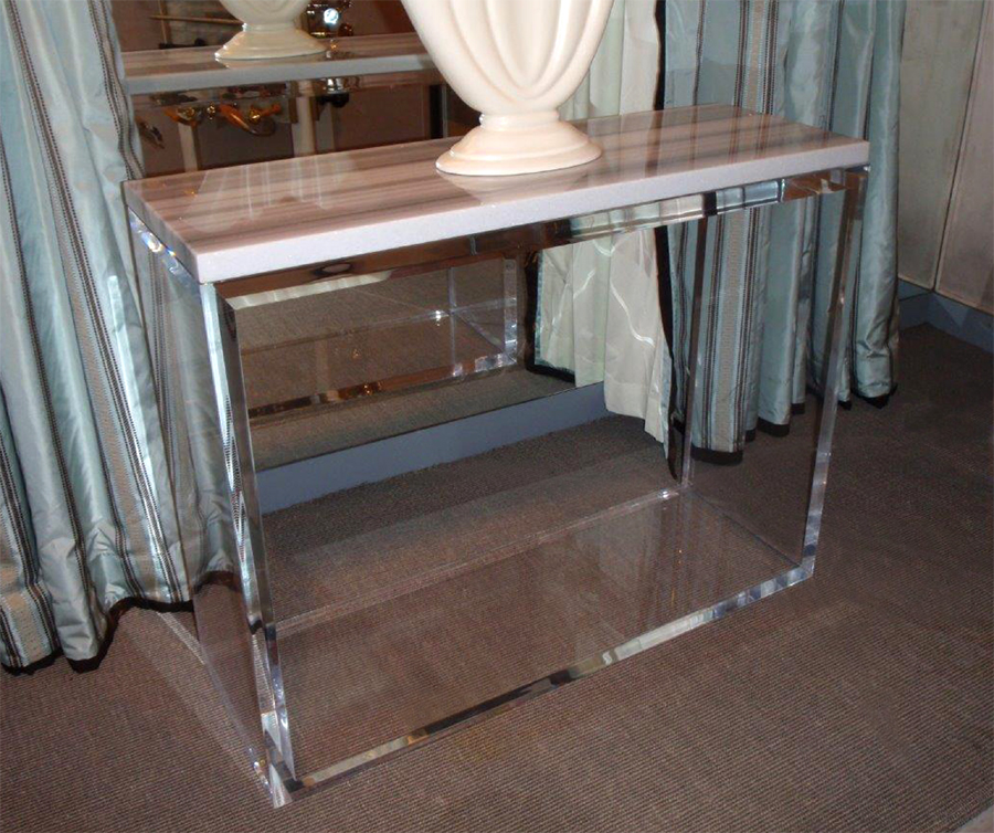 NIGHT AND DAY CONSOLE WITH MARBLE TOP